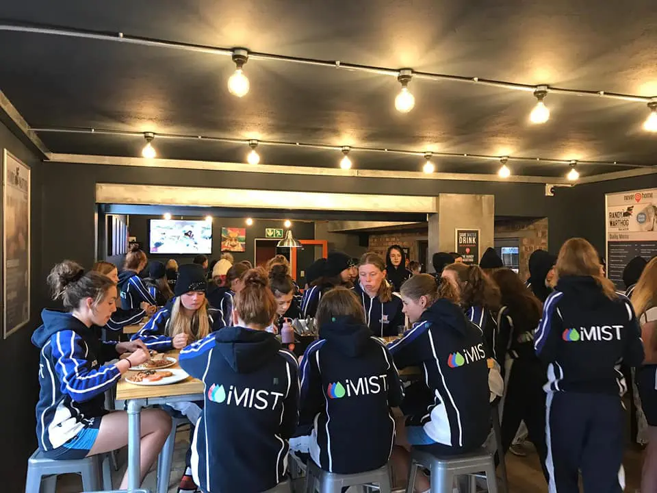 iMist webinar happening with people in iMist jumpers