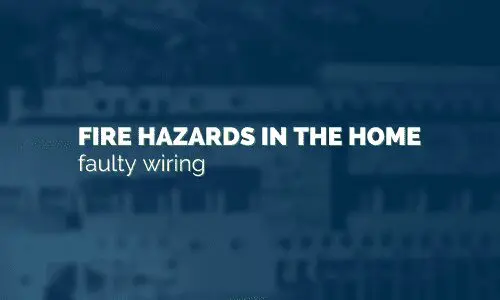 faulty wiring fire