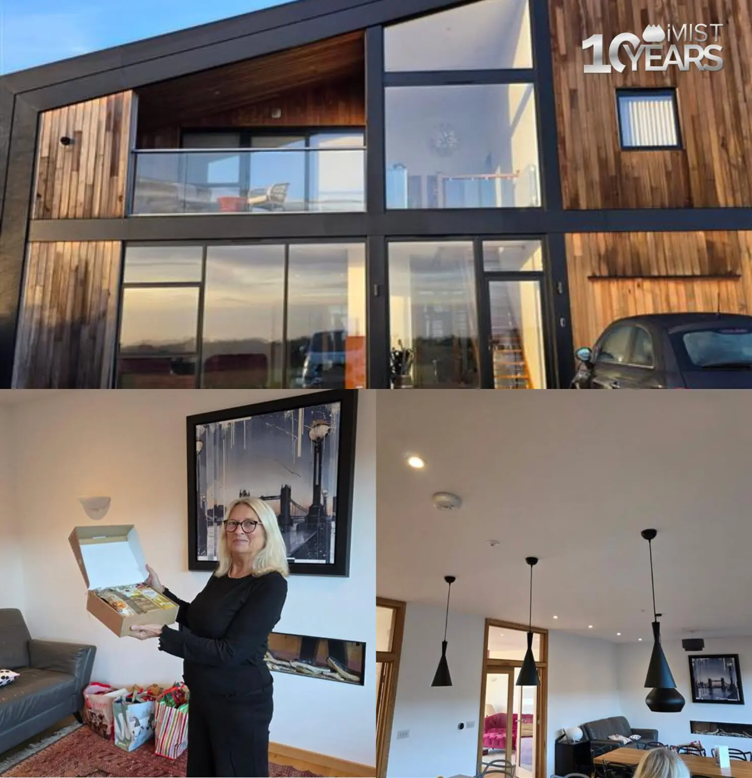 Clare claiming her Free Service as part of iMist's 10th Birthday