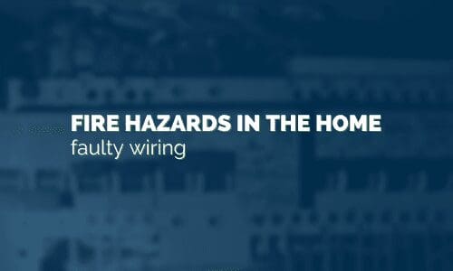 faulty wiring fire