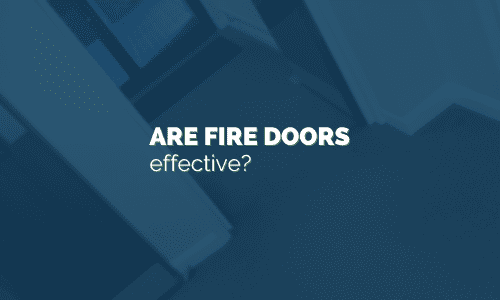 Are fire doors effective?
