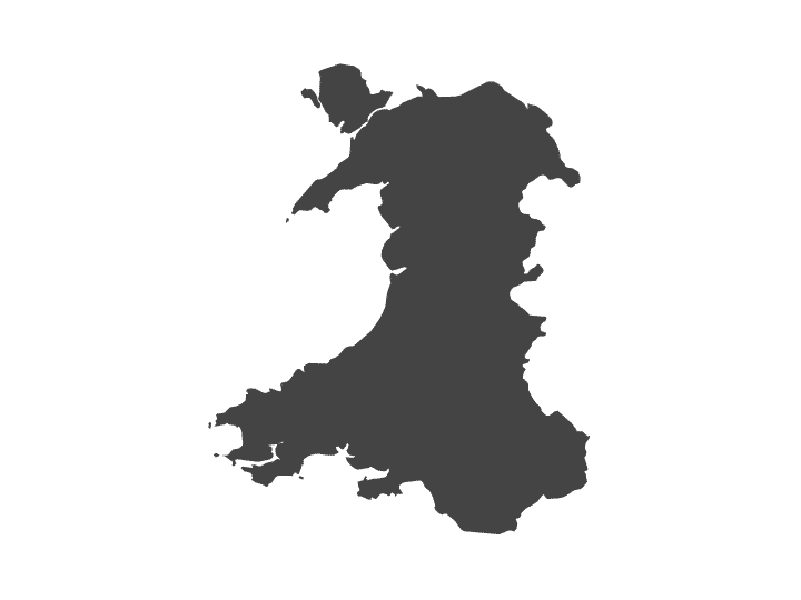 outside map of wales to show where iMist operates