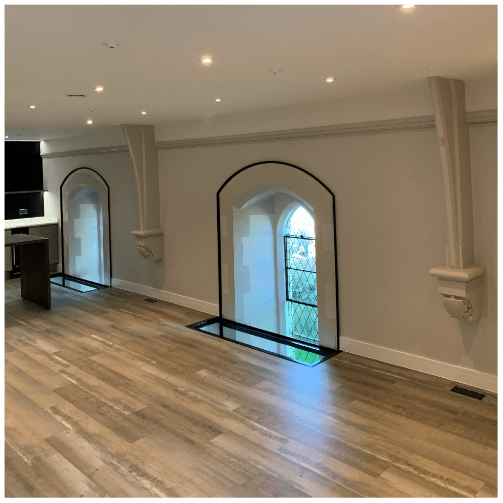 change of building use case study, from church to apartments