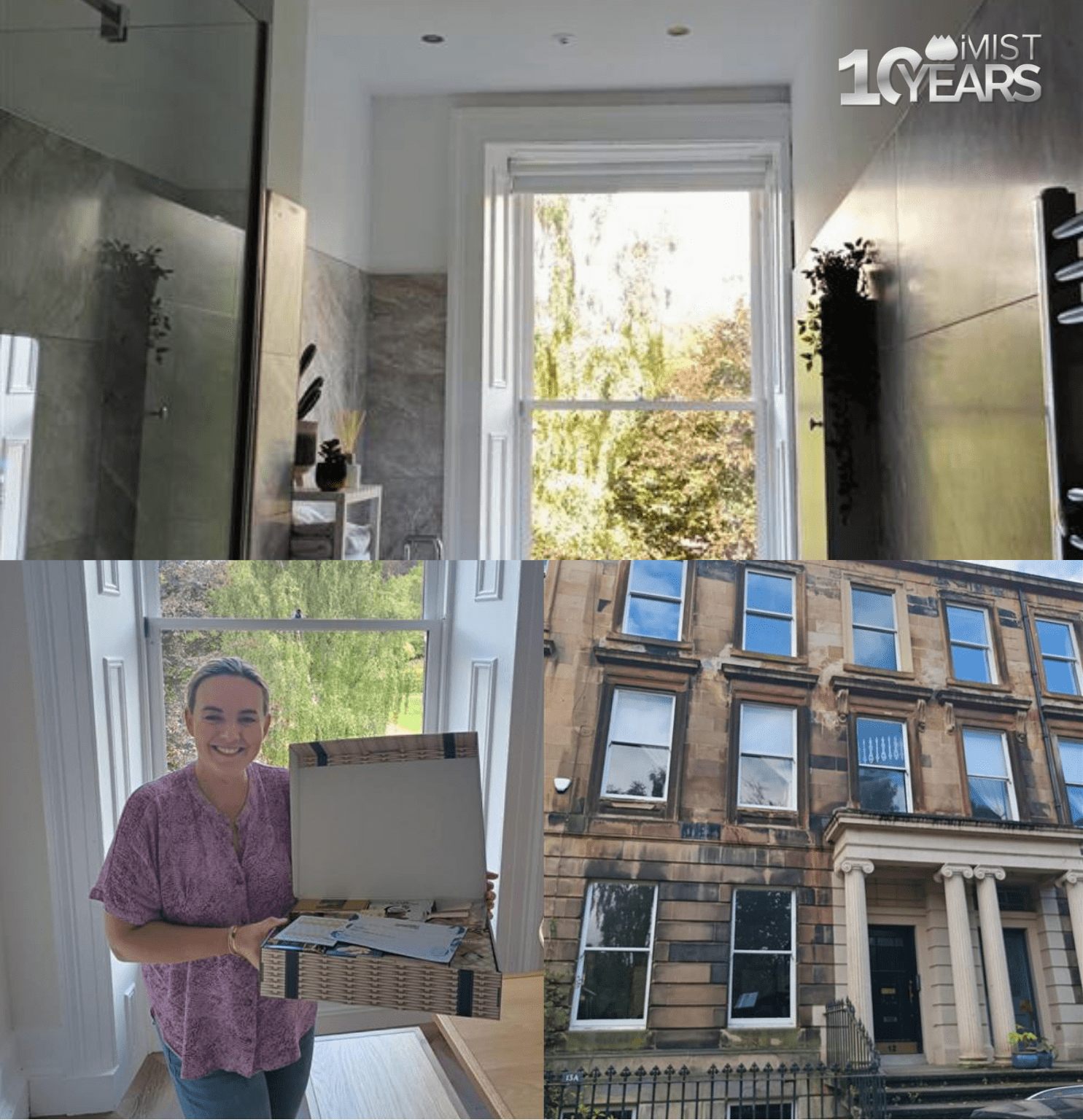 Ruth claiming her free service as part of iMist's 10th birthday