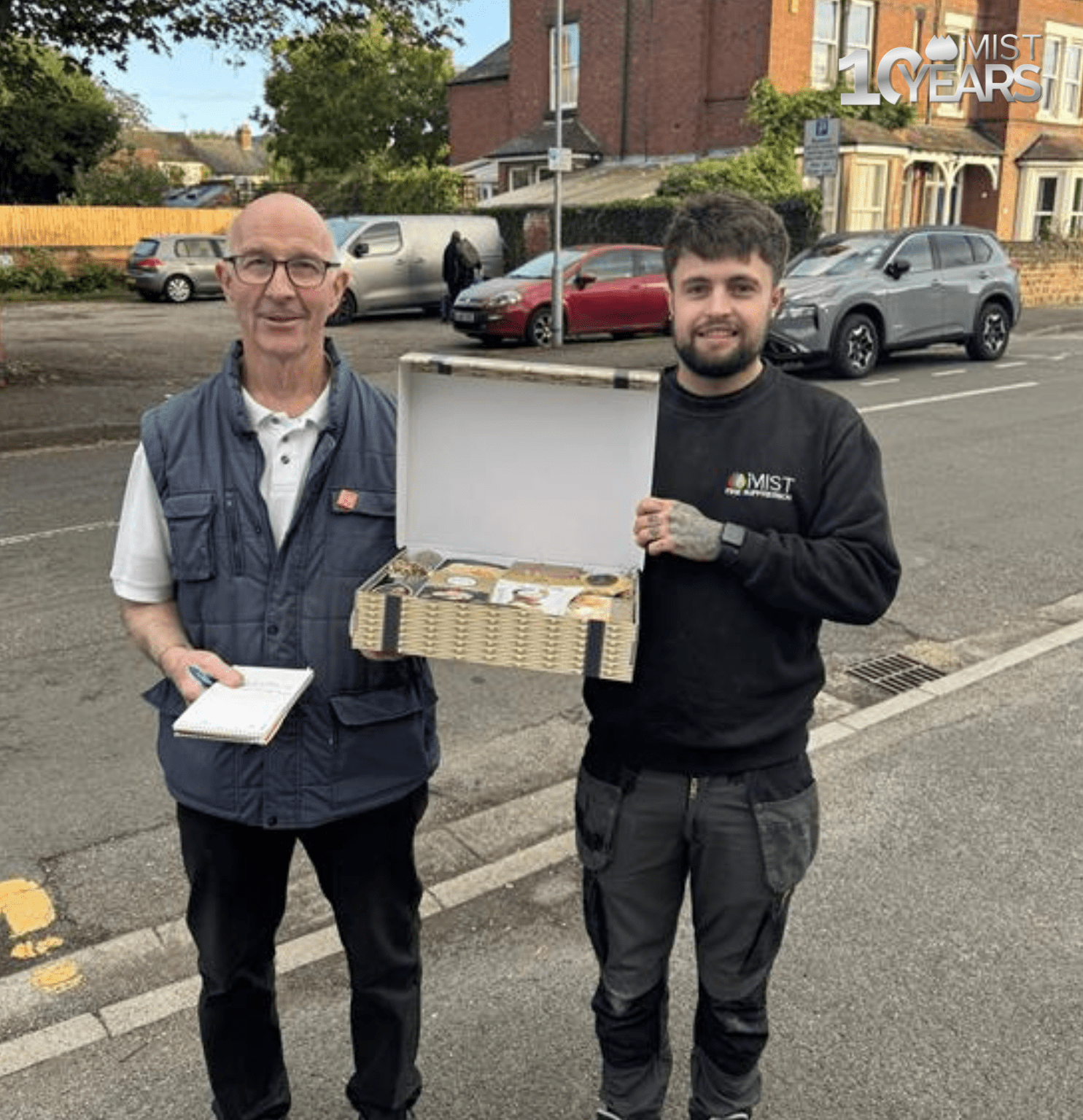 David Claiming his Free Service as part of iMist's 10th Birthday