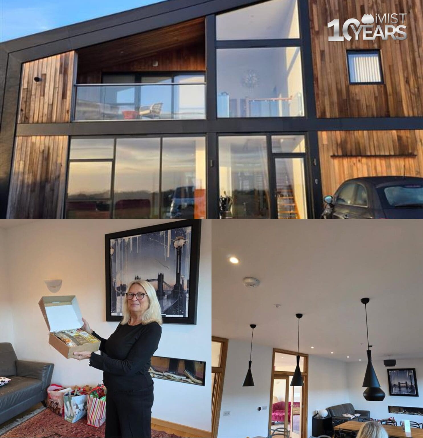 Clare claiming her Free Service as part of iMist's 10th Birthday